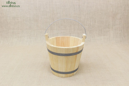 Decorative Bucket Garden Wooden DINS0023