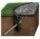 Primatera Plastic Garden Hedge in Black Colour 16x61cm