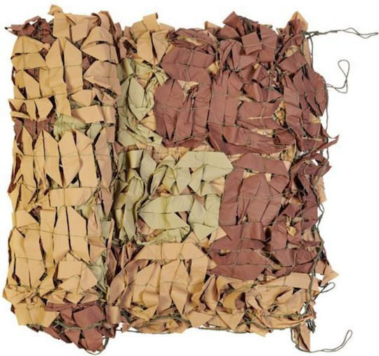 Rechteckig Tarnnetz Beige auf Rolle 3x6m