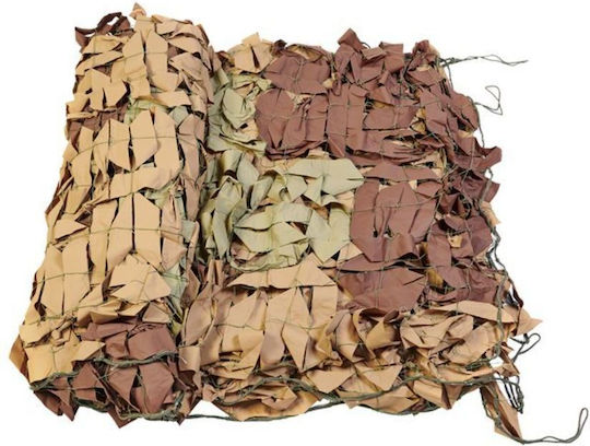 Rechteckig Tarnnetz Beige auf Rolle 3x6m