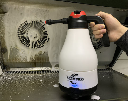 Drucksprüher 7.2V mit Batterie 2.5Ah mit Kapazität 1.8Es in Weiß Farbe