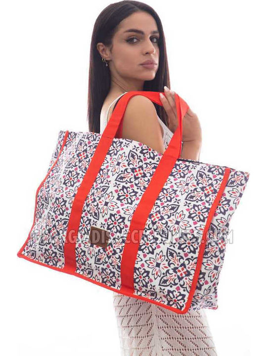 Achilleas Accessories Fabric Beach Bag Multicolour