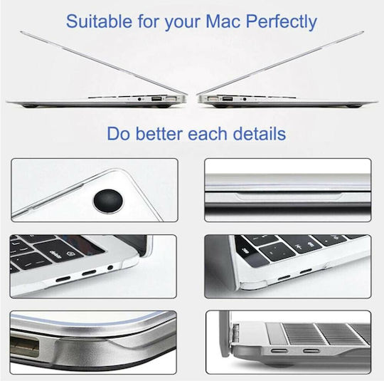 Wiwu αυτοκόλλητο για Laptop 12" Λευκό