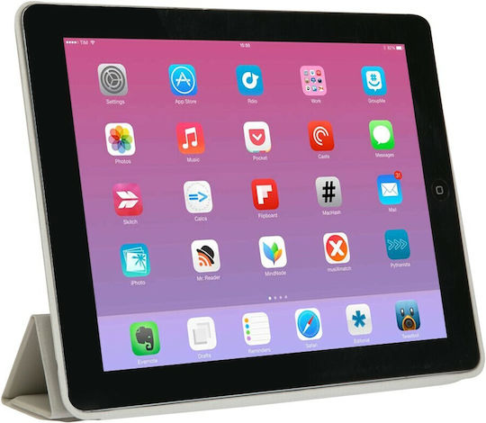 Cover Ipad Mini 1 2 3 Flip Cover Γκρι (iPad mini 1,2,3)