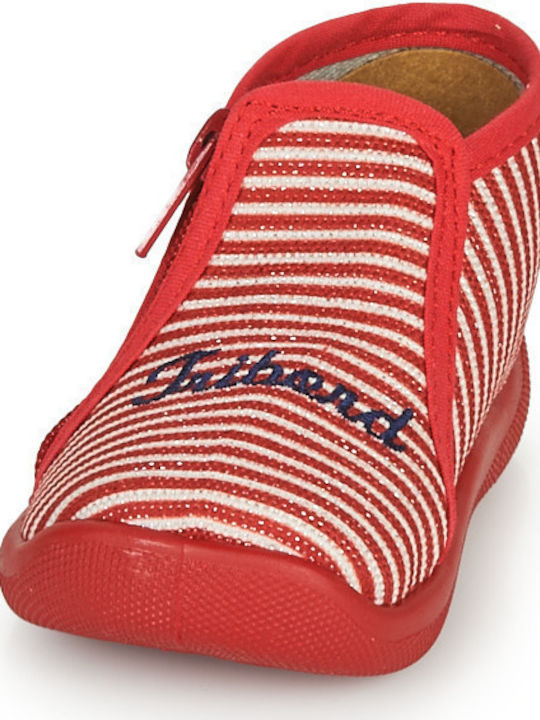 Kids Slippers Boots Red