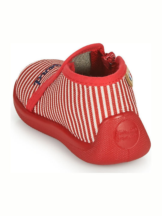 Kids Slippers Boots Red