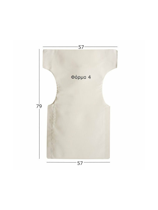 Politishome Director Chair Cover Blue 57x79 cm