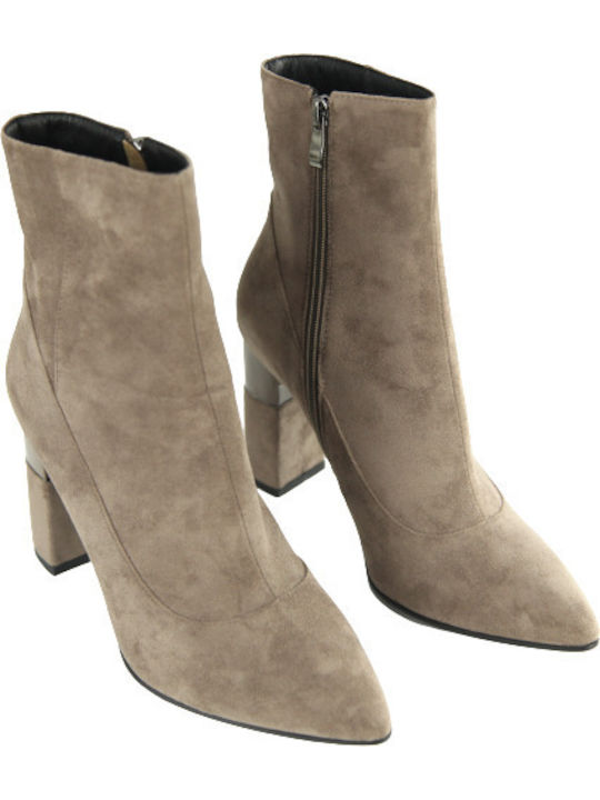 Kalliope Women's Suede Boots Beige