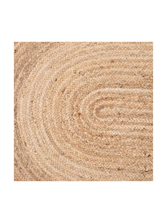 Rug Rectangular Summer from Jute Beige