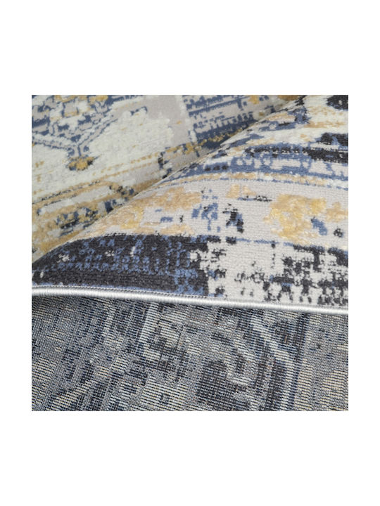 Saray Home Vintage Covor Rectangular Bumbac Albastru
