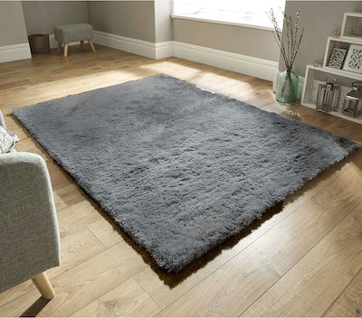 Saray Home Dubai Χαλί Ορθογώνιο Shaggy Γκρι 240x300cm