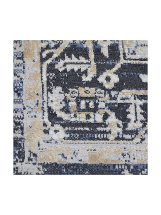 Saray Home Vintage Covor Rectangular Bumbac Albastru