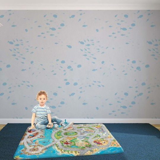 House of Kids Kids Synthetic Rug 100x150cm