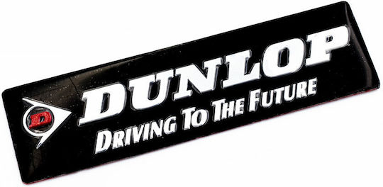 Car Flag Stickers Aluminum 2.5 x 2.5cm in Silver Color 1pcs