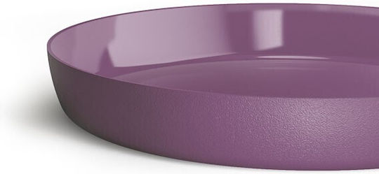 Don-Plast Γλάστρα Πλαστική Μωβ 25x25x22.9εκ.