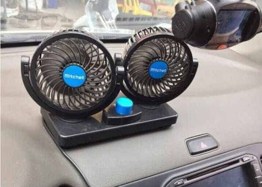 Double Car Fan 24V