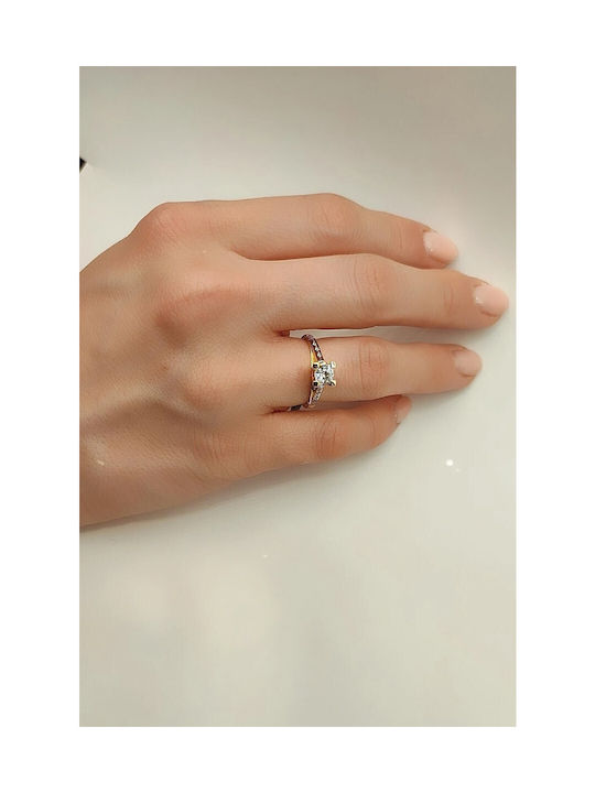 Single Stone from Gold 14K