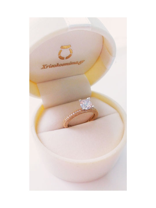 Single Stone from Gold 14K