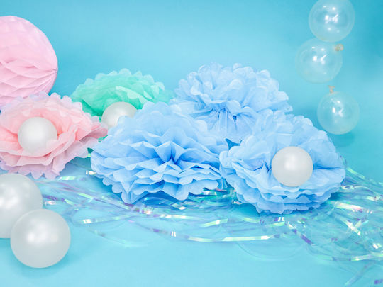 Deco Ceramica Κρεμαστό Διακοσμητικό για Party σε Μπλε χρώμα 25εκ.
