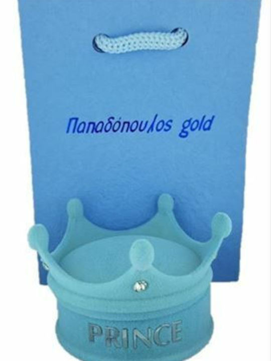 Papadopoulos Gold Kinder Sicherheitsnadel aus Gold 14K mit Konstantinato