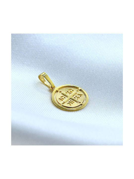 Pendant Kids Talisman Constantine from Gold 9K P-61857