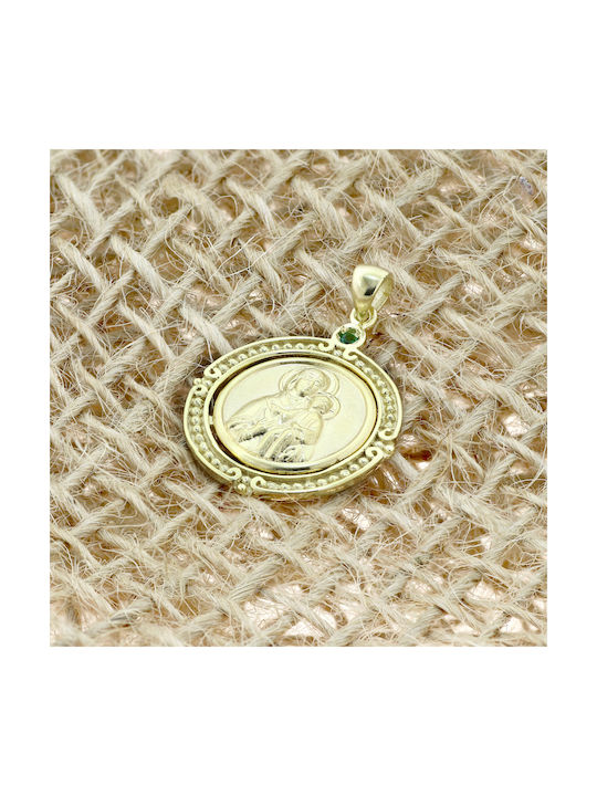 Pendant Kids Talisman Constantine from Gold 9K P-65169