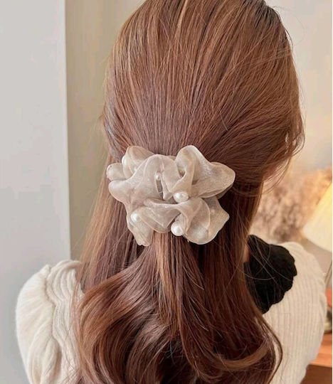 Elecool Scrunchie Μπεζ