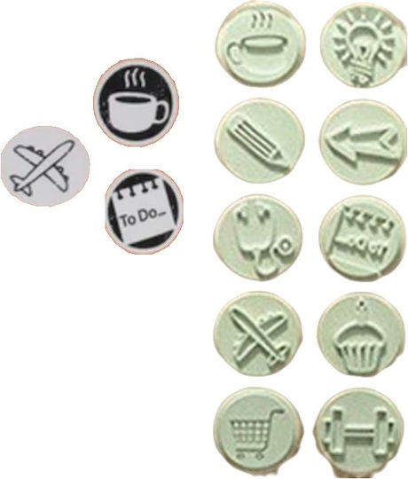 Colop Crafts Stempel in Schwarz Farbe