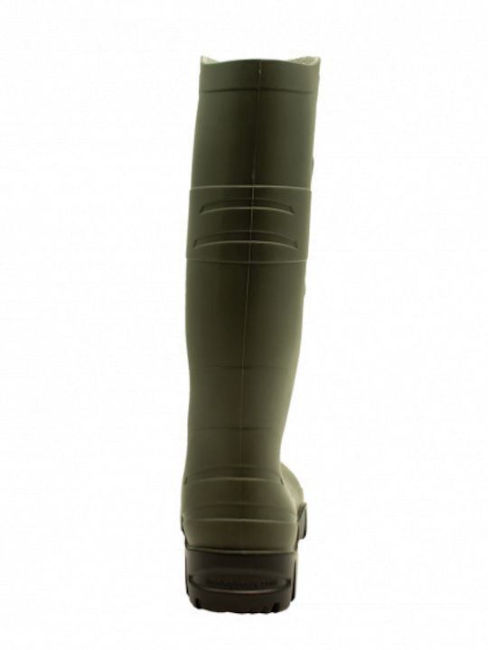 Dunlop Rutschfest Arbeitssicherheitsstiefel Knie Khaki