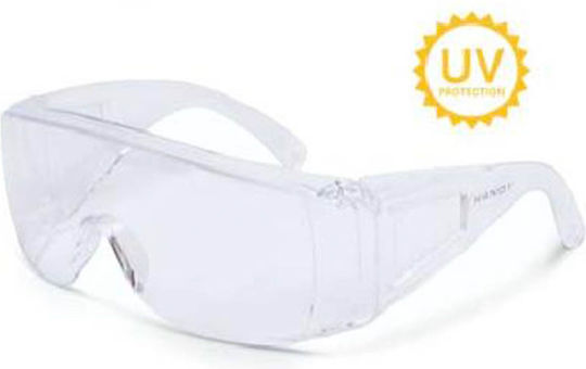 Safety Glasses for Protection with Transparent Lenses 1pcs