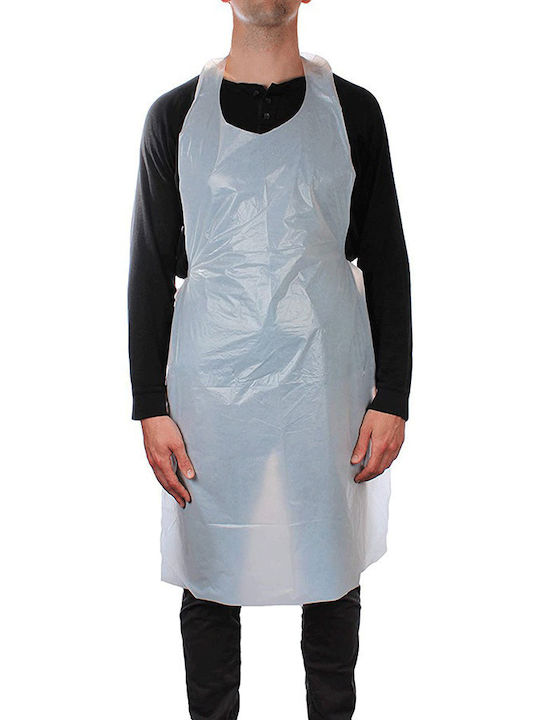 Romed of a Use Apron White 100pcs 1/60-LW