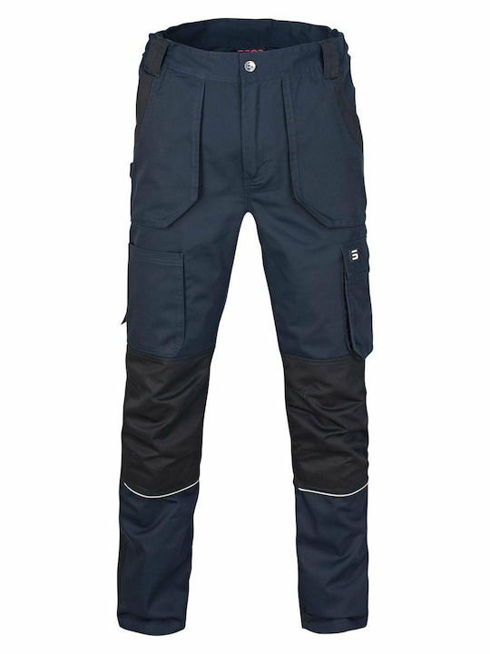 STOP Carbon Arbeitshose Marineblau