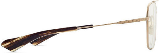 Dita Flightseven Metal Prescription Eyeglass Frame Titanium Gold DTX111-02-57