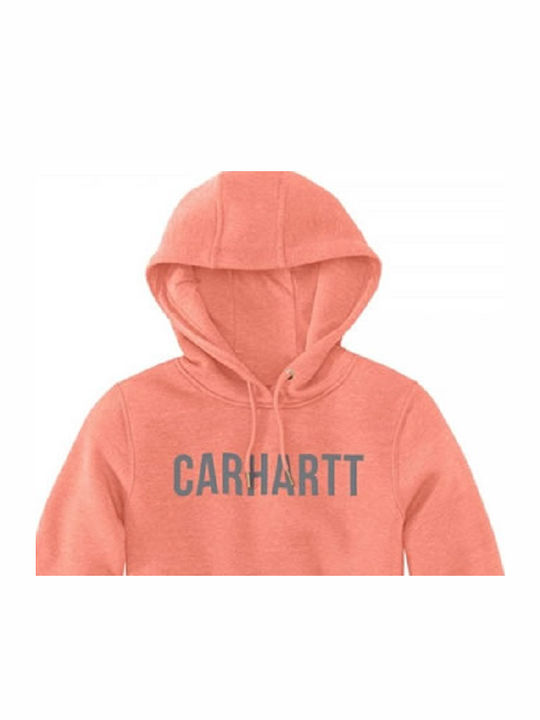 Damen Sweatshirt Kapuzen Rosa