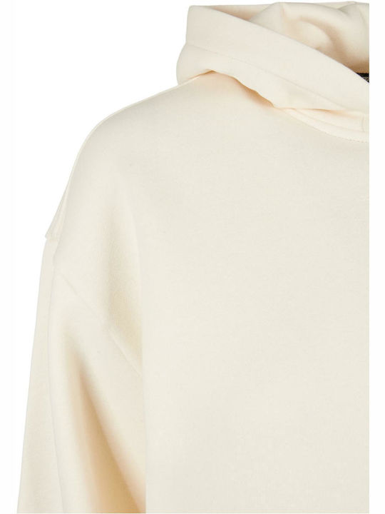 Essential Lang Damen Sweatshirt Kapuzen Weiß