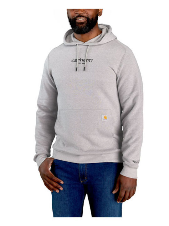 Carhartt Men's Sweatshirt with Hood Gray