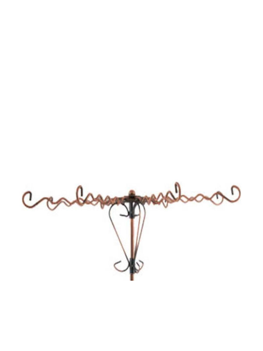 Tatu Moyo Metallic Bronze Jewellery Box Stand 26x26cm