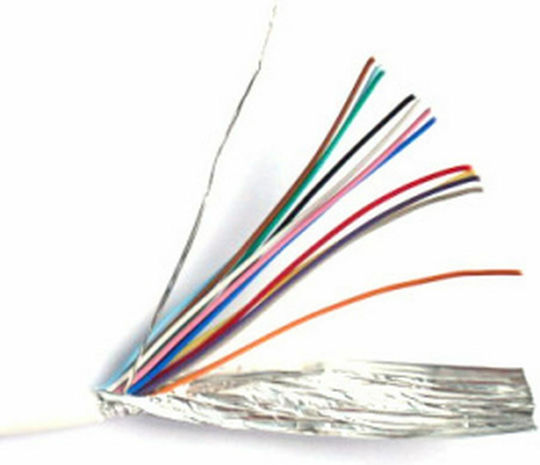 Forelca Καλώδιο Συναγερμού με Διατομή 6x0.22mm² 1m