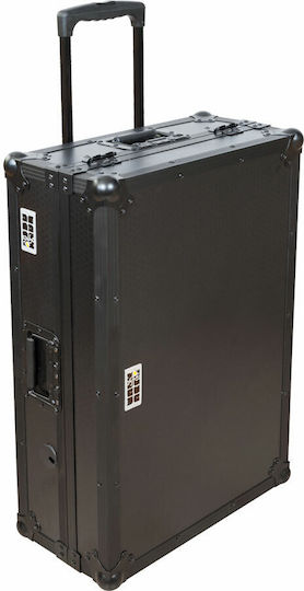 Walkasse Flight Case Με Ροδάκια Μαύρο