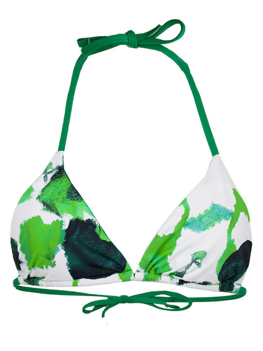 Bonito Bikini Set Triangle Top & Brazil Bottom Green