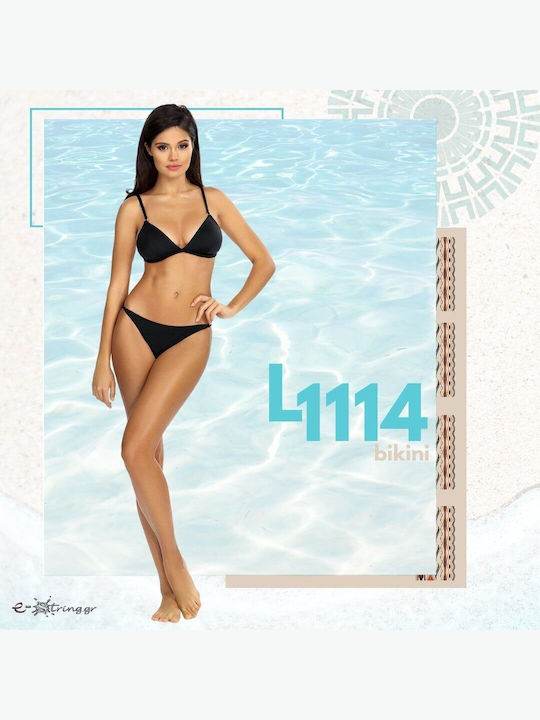 Set Bikini Τριγωνάκι Μαύρο
