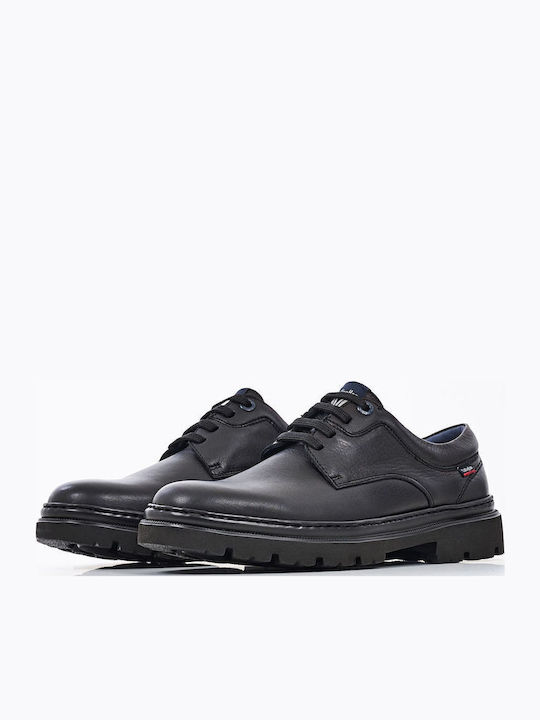 Men's Leather Casual Shoes Black