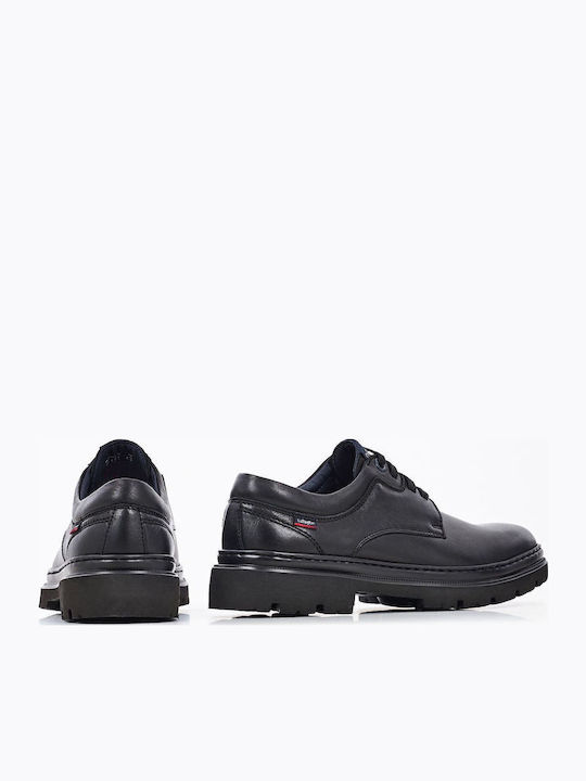 Men's Leather Casual Shoes Black