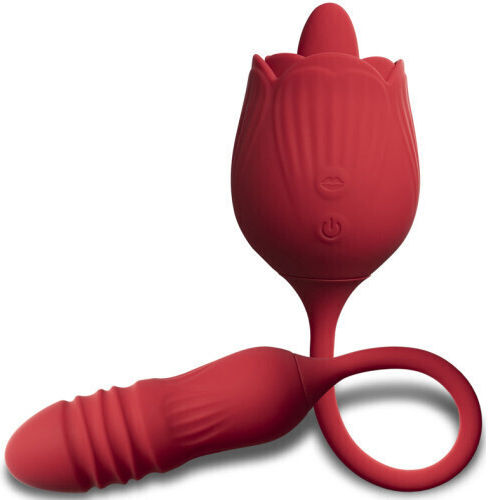 CyprusLoveShop Silicone Mini Δονητής Bullet 38cm Ροζ