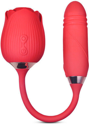 Pleasure Suction Mini Δονητής Bullet 38cm Ροζ