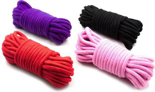 Fetish Addict Bondage Cotton Σχοινί Δεσίματος σε Ροζ Χρώμα