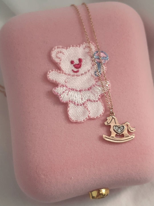 Goldene Kinderhalskette 14K Goldene Kinderhalskette 14K