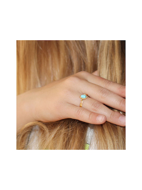 Gold Kids Ring 9K P-66048