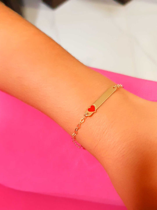 Katsigiannis ID Bracelet Gold 9K Katsigiannis ID Bracelet Gold 9K