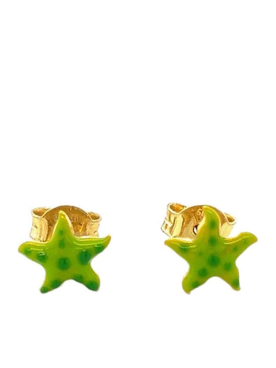 Xryseio Cercei Fetite Studs Stele Din Aur 14K